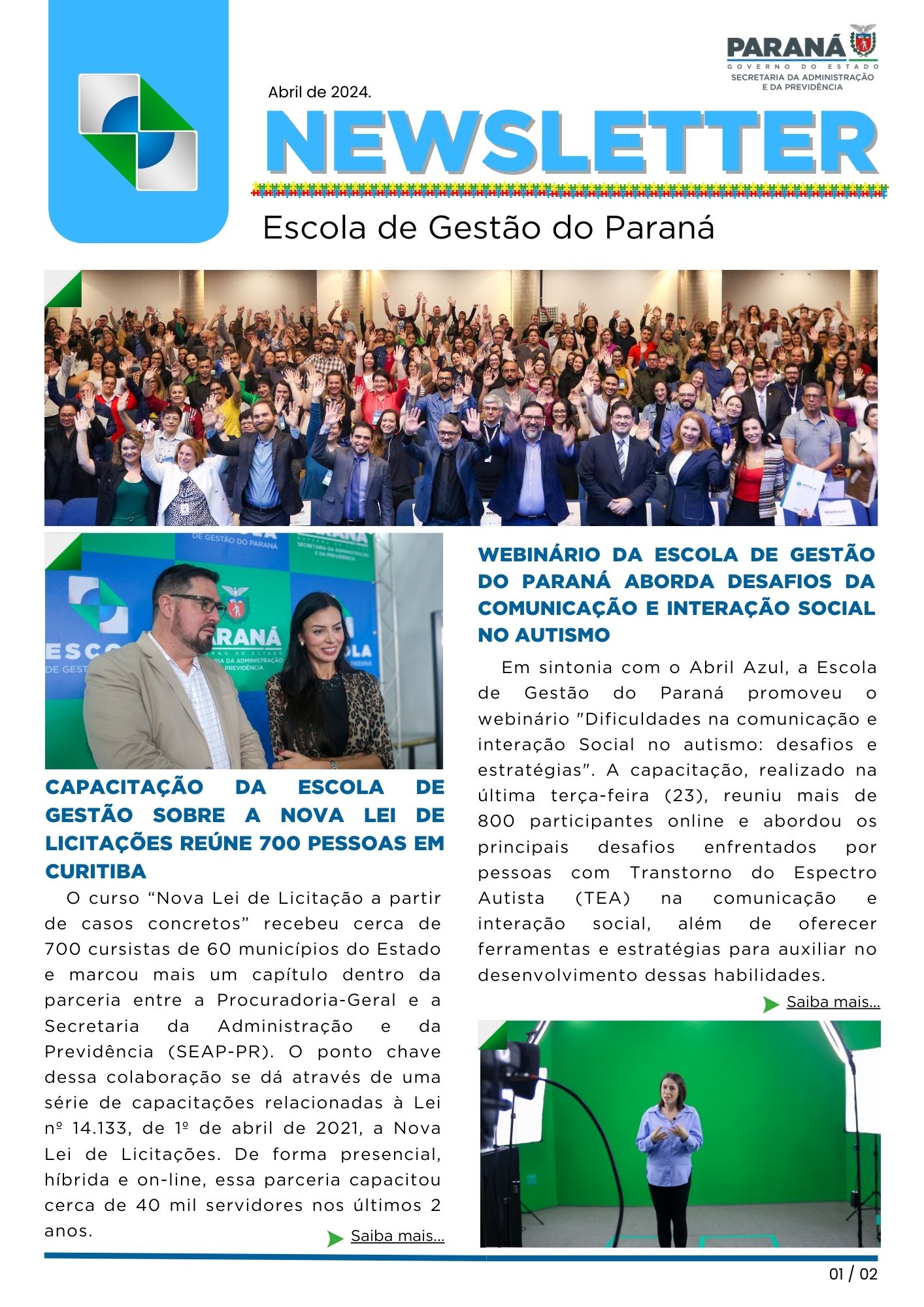 newsletter abril