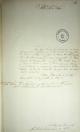 Ofício enviado pelo juiz de direito de Curitiba, Agostinho Ermelino de Leão. Este documento é um ofício datado de 10 de julho de 1869 o juiz acusa o recebimento de um documento anterior e faz referência ao Decreto nº 206, de 7 de julho de 1869, que proibia a criação e conservação de abelhas dentro dos limites do quadro urbano da cidade de Curitiba.