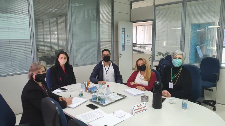 Reunião entre a Escola de Gestão e a DPGE - SEED